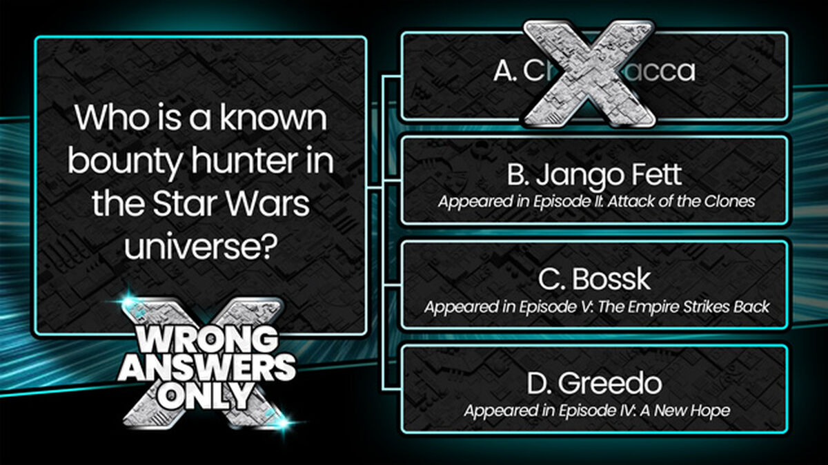 Wrong Answers Only: Galaxy Far Far Away Edition image number null